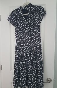 Eshakti star print retro-style dress